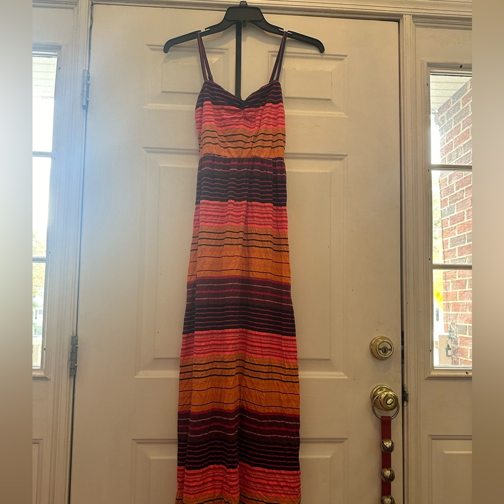 Hurley striped maxi dress